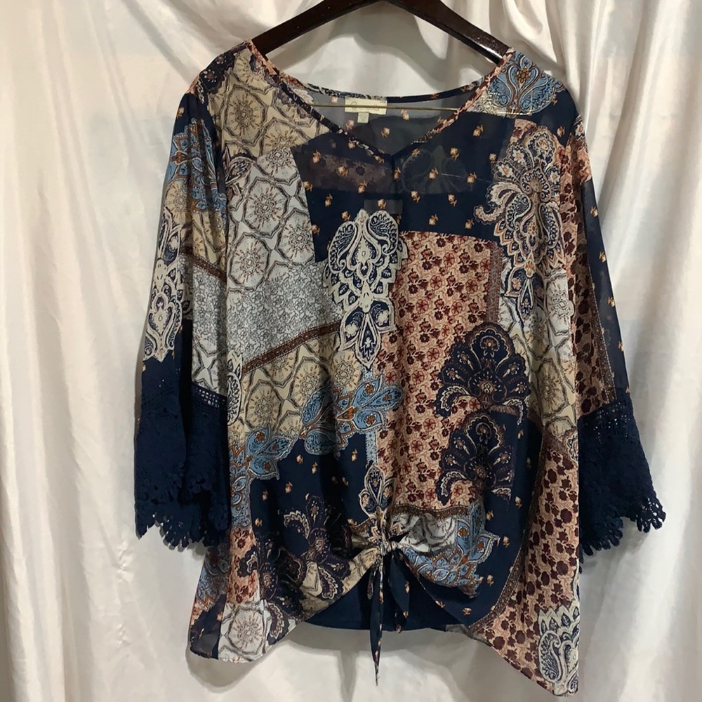 Chenault womens 2x blouse